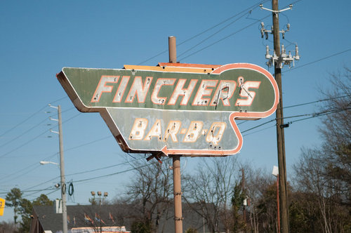 Finchersbbq's profile picture. 3rd generation Family owned BBQ restaurants since 1935. Voted one of best in the south by different media outlets. Served on the space shuttle in 1989