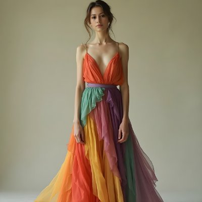 The most beautiful clothes are not in the fabric, but in the person themselves