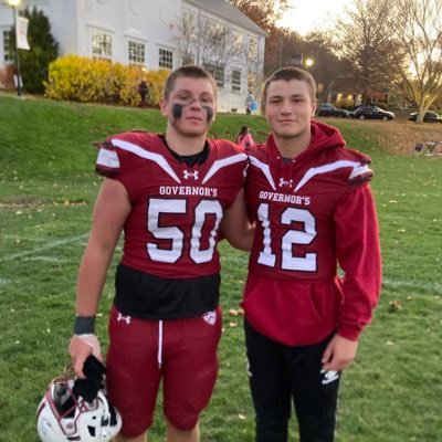 Govs 27'| 6’3 | 235 l C/OL/DL l #50 | Football Captain | Phone #- 617-858-9195 | Brandonwdhennessey@gmail.com