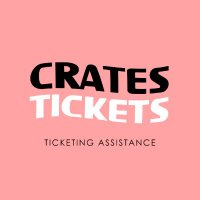 CRATES TICKETS (@guarantix) 's Twitter Profile Photo CRATES TICKETS (@guarantix) 's Twitter Profile Photo