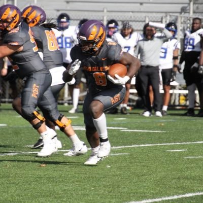 1 year of eligibility| Most rushing touchdowns in NE10 (10) |5’10, 210lbs| RB |4.4 40 yd dash| 585lbs squat