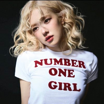 Create this account for Roseanne Park/ Park Chaeyoung I’m One of the Millions of NUMBER ONES and ROSIE is our NUMBER ONE GIRL