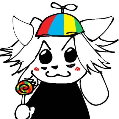 Null55626430933's profile picture. Just a temmie with mouths and four eyes🤓☝️