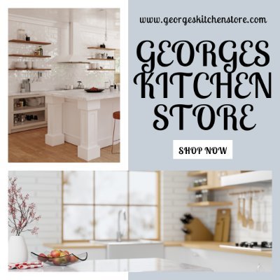 Cook smarter, not harder—shop at George's Kitchen Store!