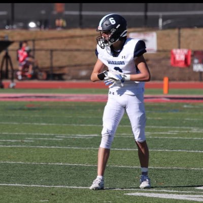 class of 26- DB/WR-4.8 40 yard dash - Student Athlete/3.5 GPA/ Midland Park High School