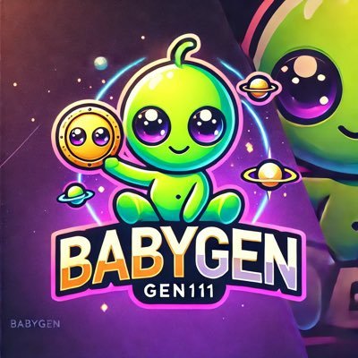 Baby steps to life beyond Earth. Fan token of the legendary GEN111 terraformars cryptocurrency. Born to conquer the cryptocosmos. $BabyGen