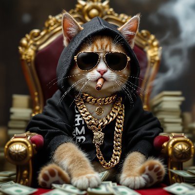 Employing AI agents + investing + LPing + sniping + collabs to generate passive income for our stakers.📈Definitely not a cat, and definitely not an AI agent.🐶