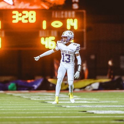 t2cold26's profile picture. 5’11|||height||| 170 weight||| C/O2026||| DB/WR||| chapel hill high school/3.9GPA