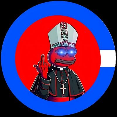 DarkPepePope's profile picture. 👑✨ Dark Pepe Pope ✨👑
The priest of dark memes. Black humor and mysteries. Blessed by darkness. 🌑🖤

https://t.co/kFPKJP3HH1