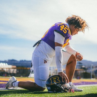 C/O of 2027 Archbishop Riordan HS || 3.47 GPA Deans list|| LB/RB 6’0 220 || 2 spot ATH 650-382-7080 || cherrie.iongi@gmail.com || Love family, friends and God.