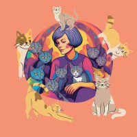 Mrs.KittyCat™ 👩 🕊 (@kidscatsandart) 's Twitter Profile