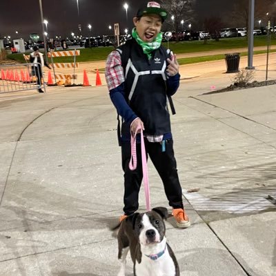 Runnin w/ my Staffordshire terrier Hazel 🐕InDaJuicer w/ 🌊GG#3386