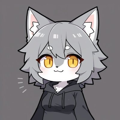 They deleted my other account for I wrote black when I was saying what colors to use for shading in a drawing :V, this time he does healthy things