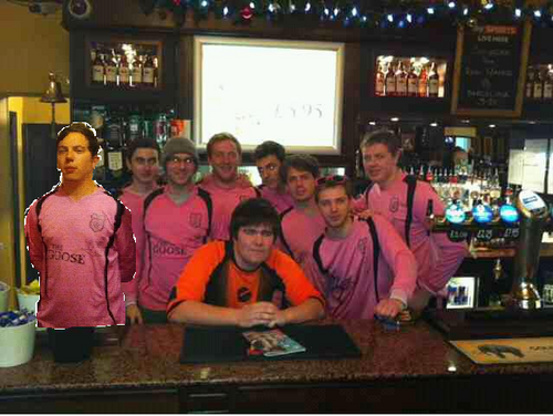 6-a-side football team - 9 Paedoss on the road to glory.
