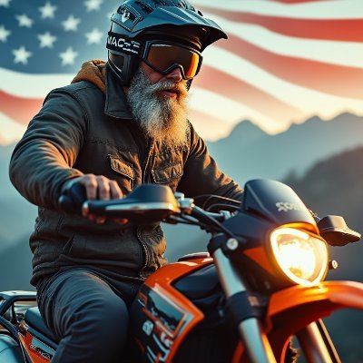 Old and fast.
I said fast, not fat!
Former sportbike and trackday rider. Current adventure and dual-sport rider.
Free speech absolutist.
No DMs please.