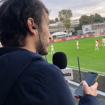 Giornalista sportivo, tra calcio maschile e #calciofemminile. Penso tanto e chiedo spesso. ✍🏻@ilRomanistaweb 🎙️@radio_romanista (lun-ven 11-14) #dajergas