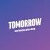 Tomorrow (@tomorrow_revue) Twitter profile photo Tomorrow (@tomorrow_revue) Twitter profile photo