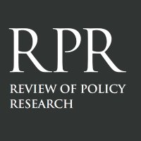 Review of Policy Research (@rpr_journal) 's Twitter Profile