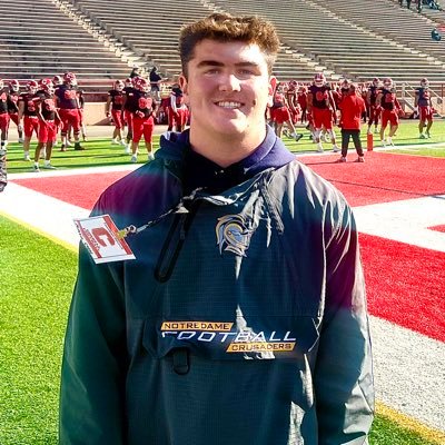 Notre Dame High School Crusaders Easton, PA (2026)|#56|OL,DE,LS,LB|6’0”232lbs|3.81GPA||Baseball yankeefanatic23@yahoo.com|NCAA: 2305897645|NationalHonorsSociety