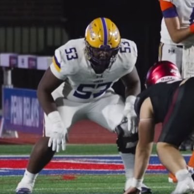 My son Khalif McNear Roman Catholic High School in Philly represents the class of 2026 I Exceptional versatile starting OL/C/DT 6'1 280lb NCAA ID # 2312179953
