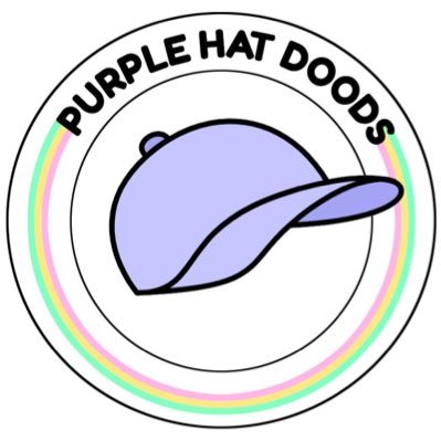PurpleHatDoods's profile picture. we are the purple hat doods @doodles