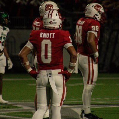 knott_cooper's profile picture. Katy High School Football Captain || DB || Class of 2026 ll 405 Squat, 270 Bench, 40: 4.50 || 4.53 GPA || 📞: 832-343-0226