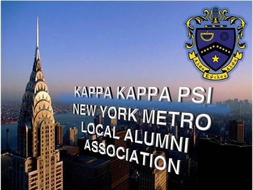 Welcome to the official twitter of the Kappa Kappa Psi New York Metro Local Alumni Association!