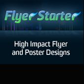 flyerstarter's profile picture. We sell awesome flyer templates and provide custom flyer and poster design services.