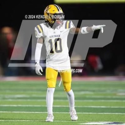 GOD FIRST /Olive Branch High School⚔️/2026/5’7/150/WR🏈/GPA: 4.5/