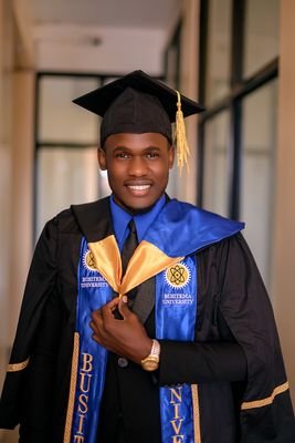 Light skinned educated guy pursing Bachelors of science in water resources engineering at Busitema University