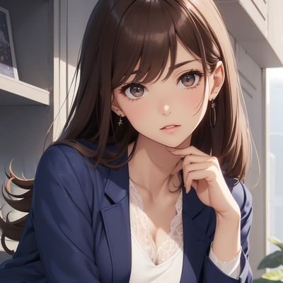 2023/8/16 AI画像詠唱開始。
理想のOL上司さんを毎日投稿🎶
火曜日は新卒の新人が担当🔰
週末は #週末妄想シリーズ としてコスプレにチャレンジ。
無言フォロー、いいねも大歓迎です✨
AI術士さんは、フォロー時にコメくれればフォロバに伺います😌
#AIOL部