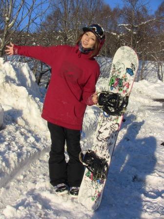 I love Snowboarding♪