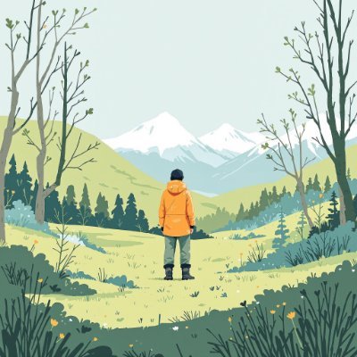 Amoureux de la nature 🌿, défenseur de la durabilité 💚, randonneur heureux 🚶♂️