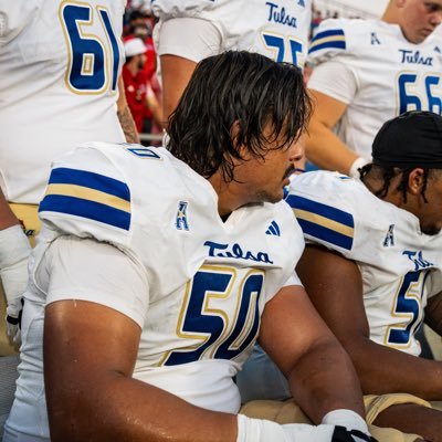 Tulsa Football | 6’5 310 | Proverbs 3:6 - Seek his will in all you do, and he will show you which path to take.