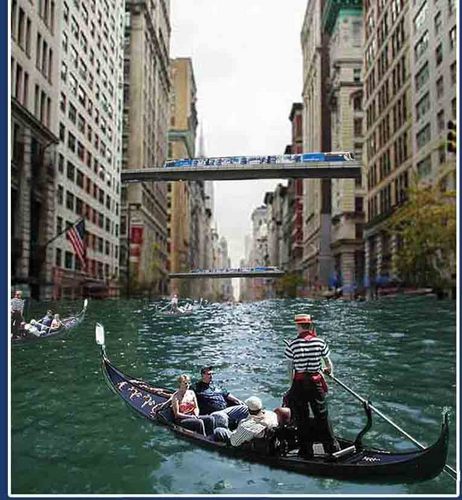 Screenplay/Movie/Global Warming/Climate change/New York when submerge in water