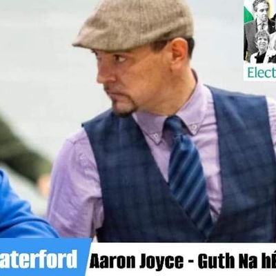 Aaron Joyce founder of Ireland's Voice - Guth Na hÉireann. Public Speaker / Political Campaigner, Activist from Co Waterford.
General Election Candidate 2024 🗳