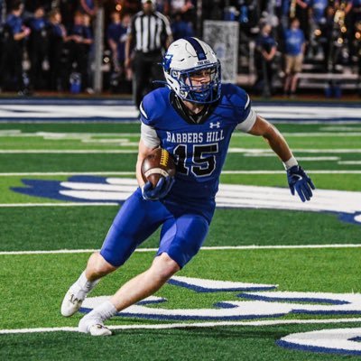 Barbers Hill 2025 | Varsity Soccer | Varsity Football | 5’11 175| 4.2 GPA | Email: thompsonnic15@gmail.com | 936-235-1664