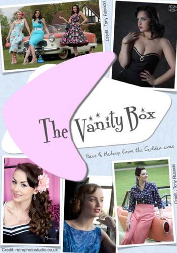 the_vanity_box's profile picture. Hair and Makeup from golden eras for Events, Parties, Festivals Weddings and shoots 12 years exp.New Monthly Column in The Vintage Rag Mag! Gemma and Verity x