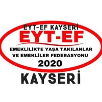 KAYSERİ EYT-EF EMEKLİLER DERNEĞİ (@kayserieyt) 's Twitter Profile Photo KAYSERİ EYT-EF EMEKLİLER DERNEĞİ (@kayserieyt) 's Twitter Profile Photo