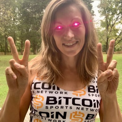 I organize really cool sporting events in the Bitcoin space. Bitcoin Maxi. Lets goooooo!
