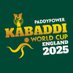 kabaddiworldcup2025 (@kabaddiwc2025) Twitter profile photo kabaddiworldcup2025 (@kabaddiwc2025) Twitter profile photo