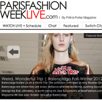 ParisFashionWeekLive (@pfwlive) 's Twitter Profile