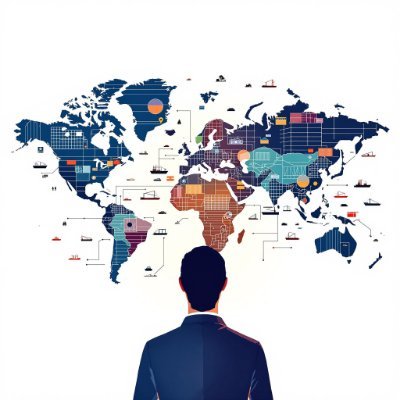 People draw boundaries on a map, trade verifies them.