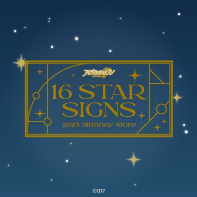 アイドリッシュセブン 『16 STAR SIGNS』2025 Birthday Store