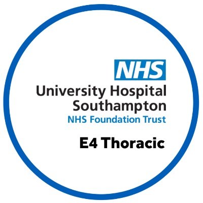 E4ThoracicUHS's profile picture. We are ward E4 Thoracic. Part of the Cardiovascular and Thoracic department at University Hospital Southampton.