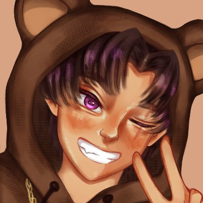 I am a gaming bear | profile picture made by @acidLush_ | Banner Made By @yualunaofficial | @mooonfang1 is twin | 🎨 #recklessinspiredart