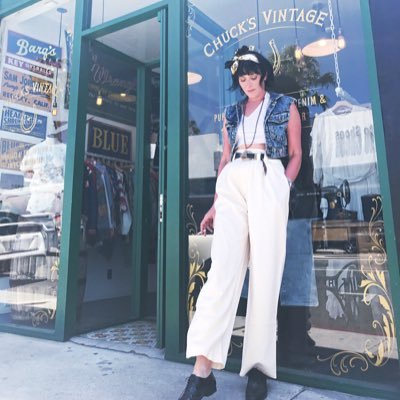 Born and raised in Hollywood California. Owner of M Loves Vintage , chucks vintage