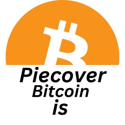 Piecoverbtc's profile picture. I write for Bitcoin at https://t.co/wBSGP0W2Gi
Dad & Husband
80 IQ Paranoid Toxic Bitcoin Maxi | Bitcoin is. 
LN⚡piecover@getalby.com
Nostr: @piecover