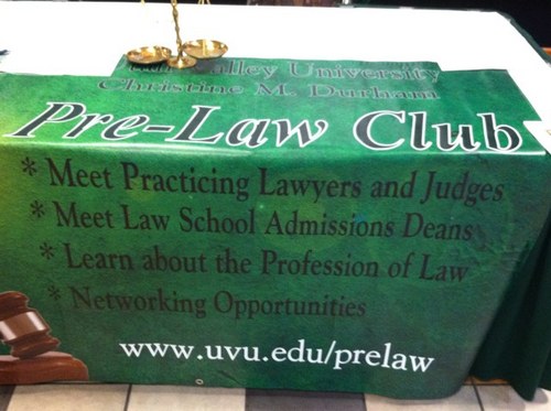 Official account of the Utah Valley University Christine M. Durham Prelaw Club