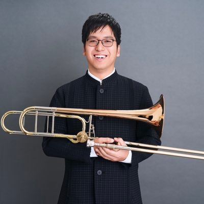 群馬交響楽団首席トロンボーン奏者。愛媛県今治市出身 東京芸術大学卒、ベルン芸大CAS課程修了/Brass Ensemble Zero Tokyo